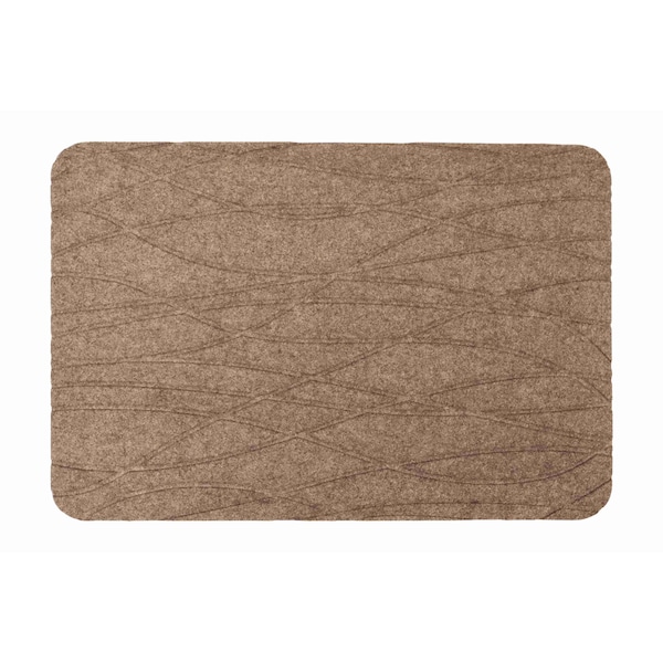 Tuffcomfort Antifatigue Mat, 21.75 in L x 31.75 in W, 3/4 in Thickness, Sand 5230242232107 - main